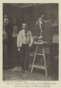 新皇家院士E Onslow Ford先生 作者 英国摄影师