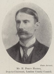 伦敦郡议会副主席H Percy Harris先生 作者 英国摄影师