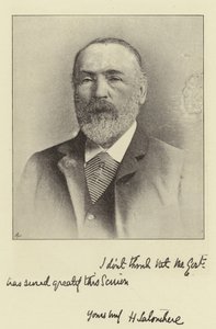 Henry Labouchere先生，Northampton议员和Truth编辑 作者 英国摄影师
