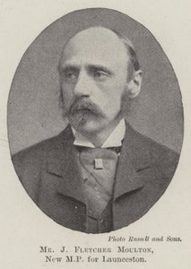 朗塞斯顿新任议员J Fletcher Moulton先生 作者 英国摄影师