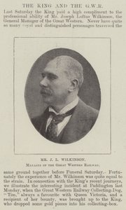 大西部铁路经理JL Wilkinson先生 作者 英国摄影师