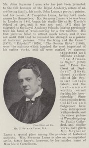 J Seymour Lucas先生，RA 作者 英国摄影师