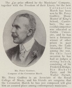 Percy Godfrey先生，加冕三月的作曲家 作者 英国摄影师