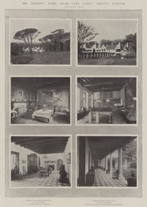 Rhodes Home先生在开普敦附近，Groote Schuur
