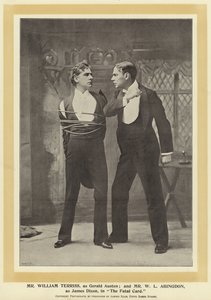 William Terriss先生，Gerald Austen先生;以及詹姆斯·迪克森在致命卡片中的艾宾顿先生