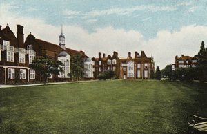 纽纳姆学院，三个大厅 作者 英国摄影师
