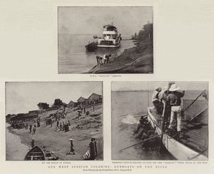 我们的西非殖民地，尼日尔的炮艇 作者 英国摄影师