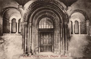 Oxford, Christ Church, Chapter House (b/w photo) 作者 英国摄影师