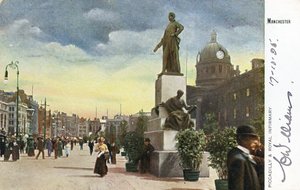 皮卡迪利大街和曼彻斯特皇家医院 作者 英国摄影师