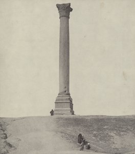 Pompeys Pillar，为纪念戴克里先生而成长 作者 英国摄影师