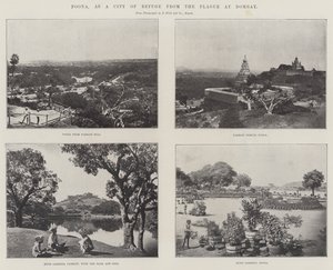 Poona，作为孟买瘟疫避难之城 作者 英国摄影师