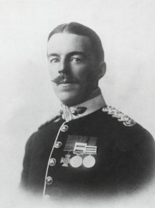 赫伯特·奥古斯丁·卡特上尉VC的肖像，1903年 作者 英国摄影师