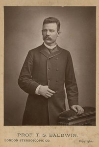 Thomas Scott Baldwin教授的肖像 作者 英国摄影师