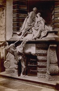 明信片与伊丽莎白·南丁格尔夫人纪念碑的图像 作者 English Photographer