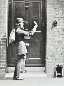 1885年格林威治国王威廉沃克的邮差 作者 英国摄影师