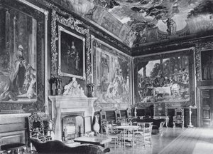 Presence Chamber，温莎城堡（黑白照片） 作者 英国摄影师