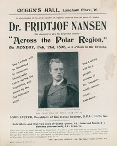 整个极地地区Fridtjof Nansen博士讲座 作者 英国摄影师