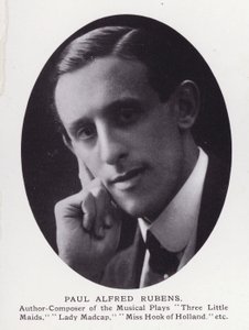 Prominent Men of London: Paul Alfred Rubens (b/w photo) 作者 英国摄影师
