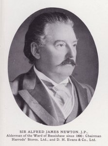 Prominent Men of London: Sir Alfred James Newton (b/w photo) 作者 英国摄影师