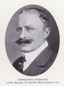 Prominent Men of London: Undecimus Stratton (b/w photo) 作者 英国摄影师