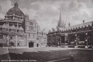 牛津四合院Brasenose学院 作者 英国摄影师