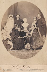 Victoria Queen和Prince Albert 作者 英国摄影师