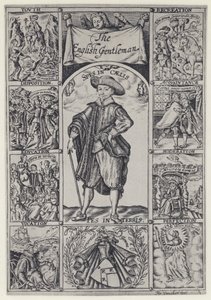 R Brathwait, The English Gentleman, J Haviland for R Bostock 1630 (b/w photo) 作者 英国摄影师