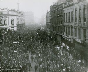 改革示威，1884年7月21日，照片 作者 英国摄影师