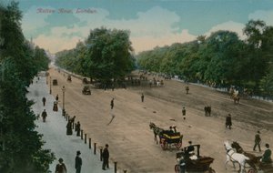腐烂的行，伦敦。明信片于1913年寄出。 作者 英国摄影师
