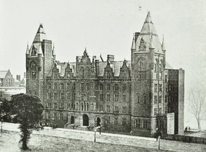 皇家音乐学院：外观，1894年 作者 英国摄影师