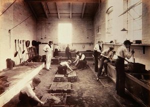 皇家海军学院，奥斯本（黑白照片）。 作者 英国摄影师