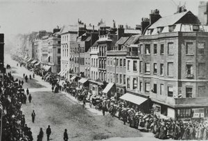 Saint Jamess Street，Westminster LB：1889年从Pall Mall向北看 作者 英国摄影师