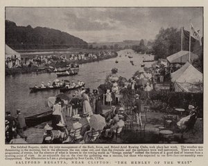 Saltford Regatta，靠近克利夫顿，西部的亨利 作者 英国摄影师