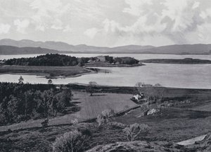 苏格兰。Dunstaffnage城堡（黑白照片 作者 英国摄影师