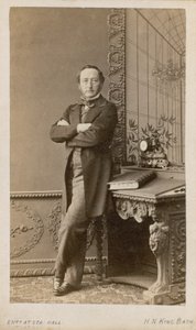 钢琴家Sigismond Thalberg 作者 英国摄影师