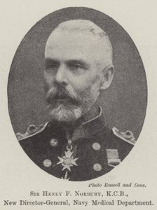 Henry F Norbury爵士，KCB，海军医疗部新任总干事 作者 英国摄影师