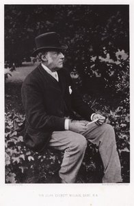 英国艺术家John Everett Millais爵士 作者 英国摄影师