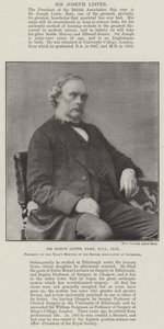 Joseph Lister爵士，男爵，DCL，LLD，英国利物浦协会年会主席 作者 英国摄影师