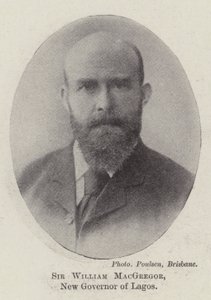 拉各斯新总督William MacGregor爵士 作者 英国摄影师