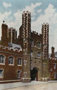 圣约翰学院。入口门户 作者 英国摄影师