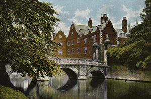 圣约翰学院。厨房桥 作者 英国摄影师