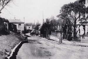 St Margarets Bay, Kent: St Margarets at Cliffe (b/w photo) 作者 英国摄影师