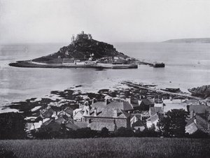 圣米迦勒山（黑白照片 作者 英国摄影师