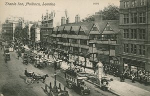 Staple Inn，霍尔本，伦敦 作者 英国摄影师