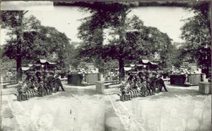 St Jamess Park Stalls的立体图像 作者 英国摄影师
