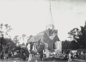 Stoke Poges Church (b/w photo) 作者 英国摄影师