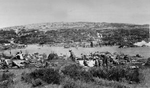 Suvla Bay，巧克力山的Gallipoli，c.1915 作者 英国摄影师