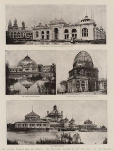 芝加哥即将到来的世界博览会，现在正在建设中的主要建筑 作者 English Photographer