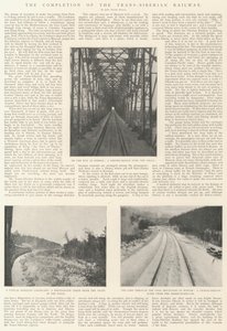 跨西伯利亚铁路的完工 作者 英国摄影师