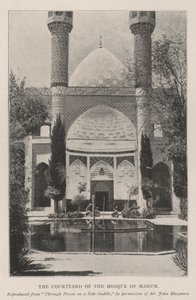 马洪清真寺的庭院 作者 英国摄影师